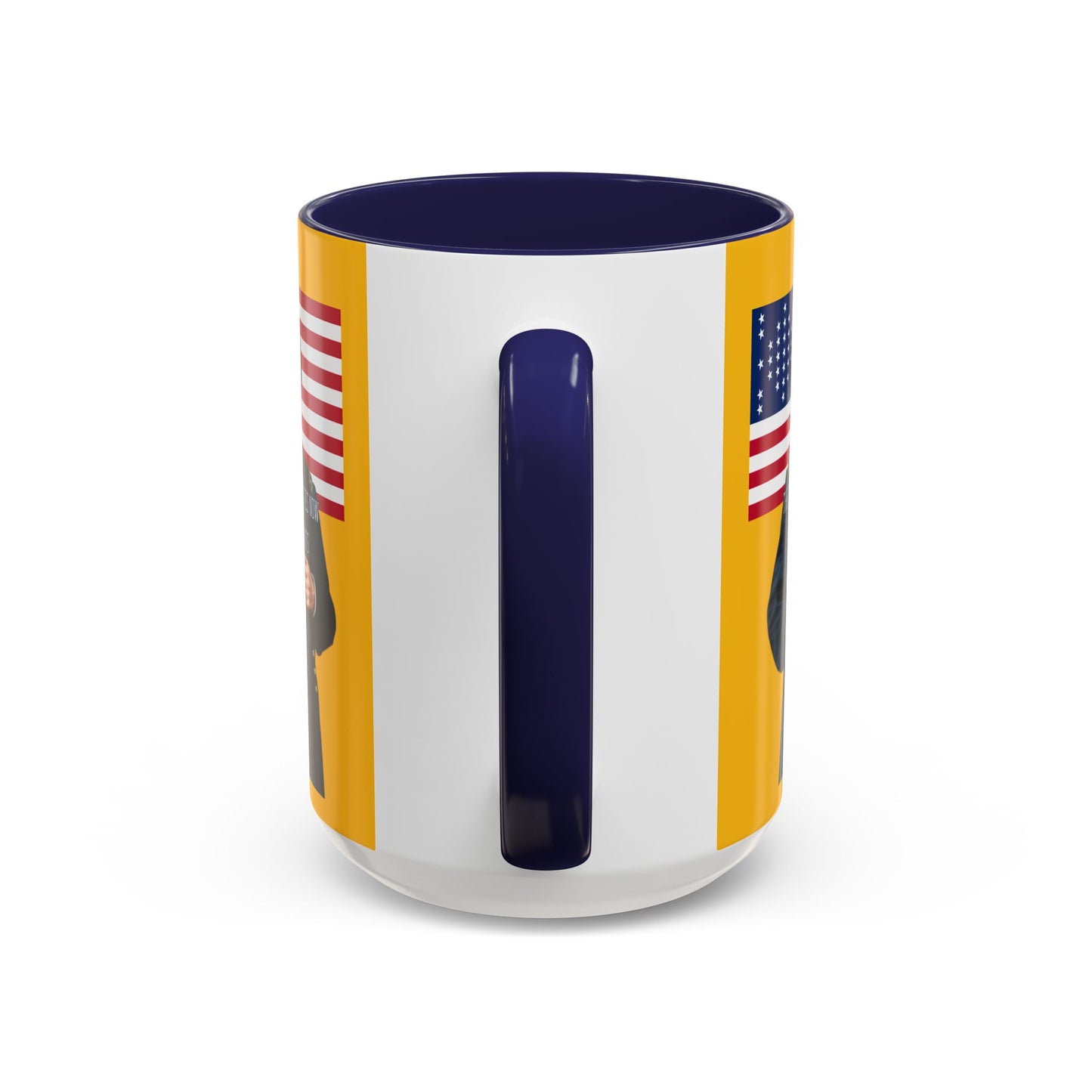 "Traitors and Patriots" Ulysses Grant Yellow Accent Mug by theGreenDragonTavern.shop