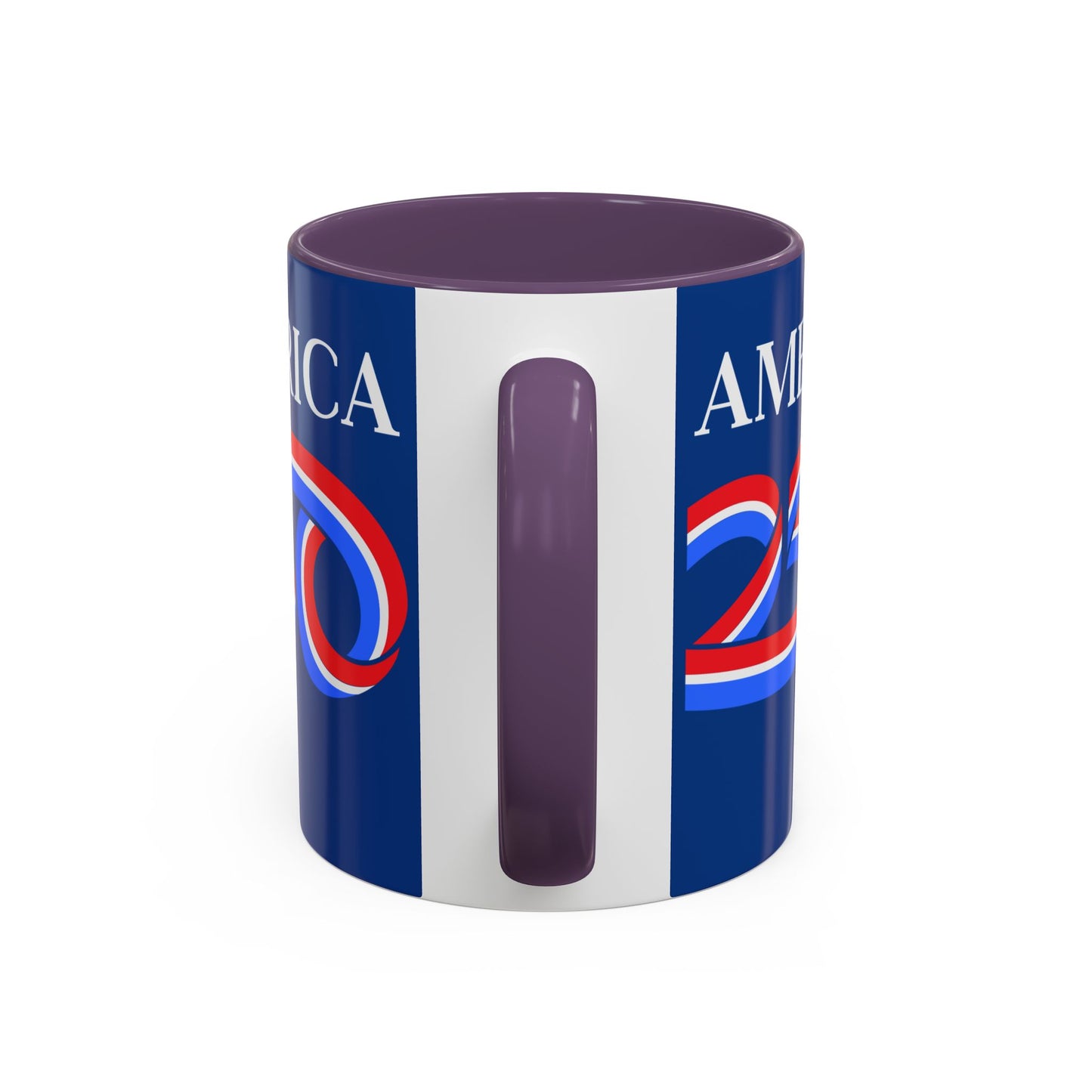 America 250 Dark Blue Accent Mug by theGreenDragonTavern.shop