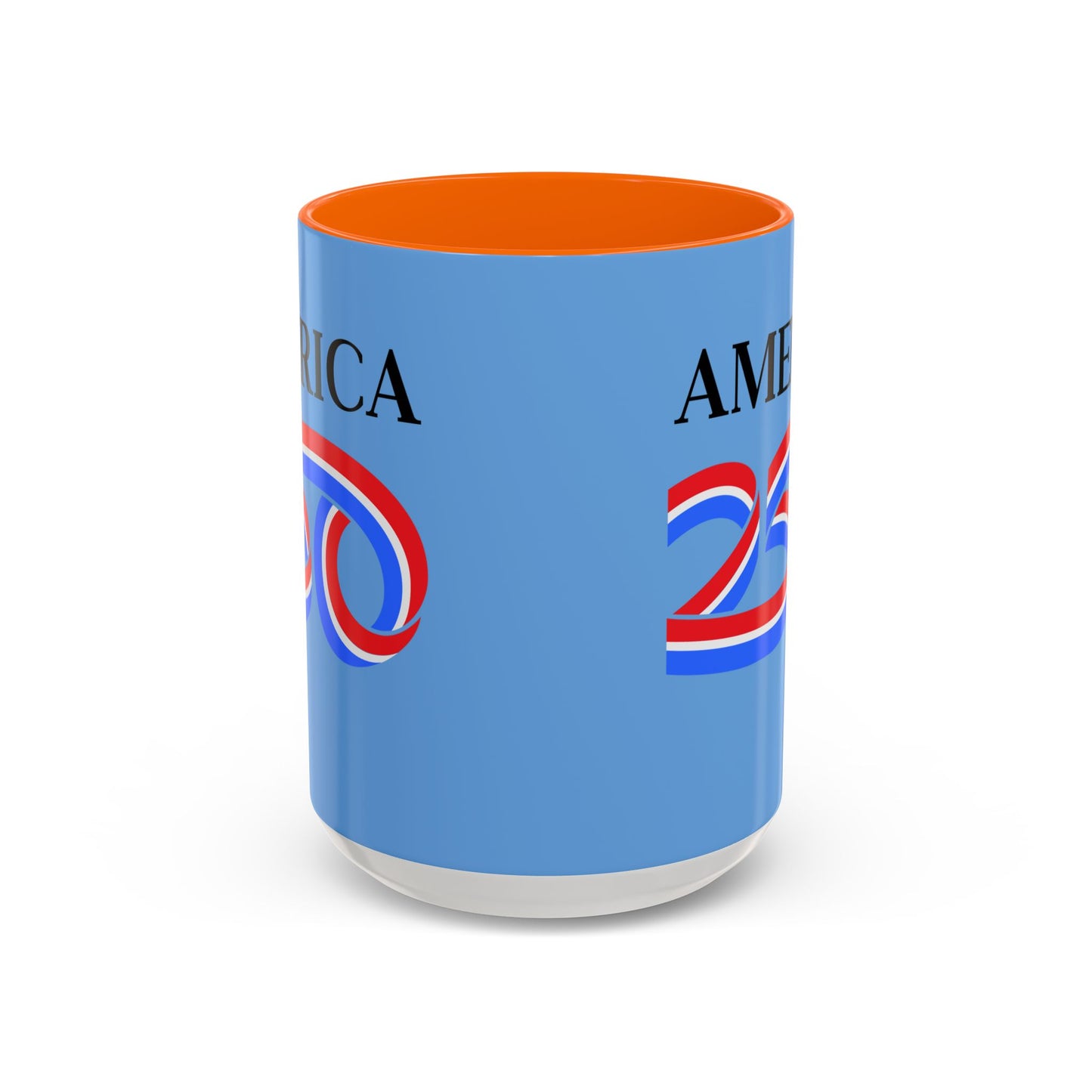 America 250 Light Blue Accent Mug by theGreenDragonTavern.shop