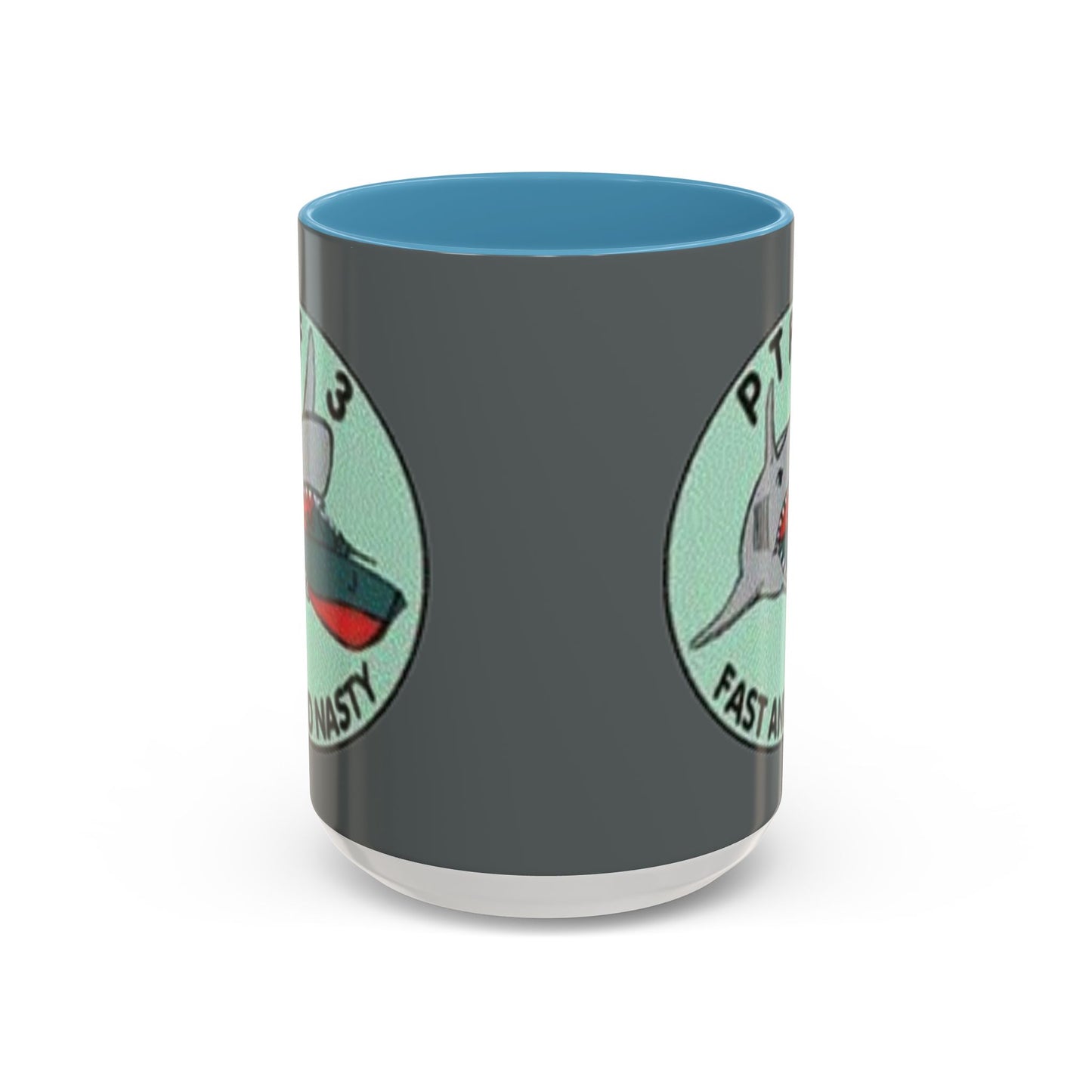 DNASM PTF-3 Grey Accent Mug by theGreenDragonTavern.shop