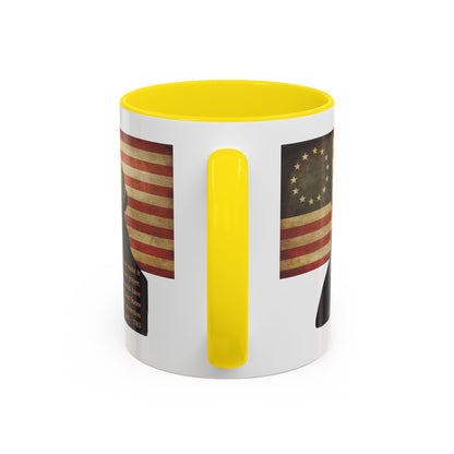 Washington's Earnest Prayer White Accent Mug by theGreenDragonTavern.shop