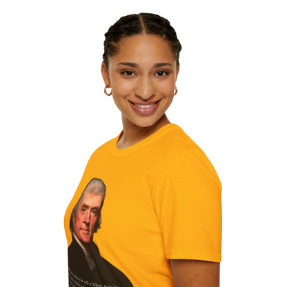 We hold these truths to be self-evident Light colors Unisex T-Shirt by theGreenDragonTavern.shop