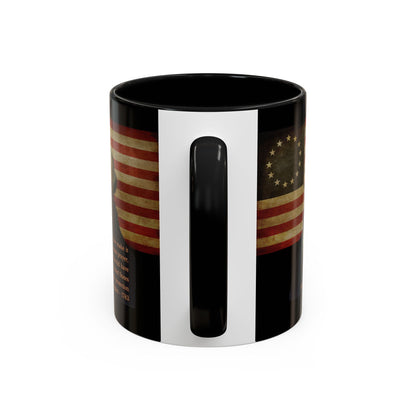 Washington's Earnest Prayer Black Accent Mug by theGreenDragonTavern.shop