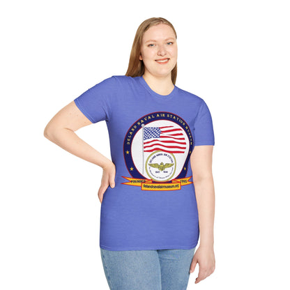 DeLand Naval Air Station Museum Lighter Colors Unisex T-Shirt by theGreenDragonTavern.shop