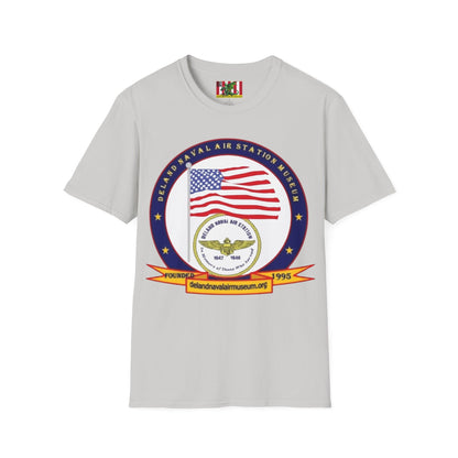 DeLand Naval Air Station Museum Lighter Colors Unisex T-Shirt by theGreenDragonTavern.shop