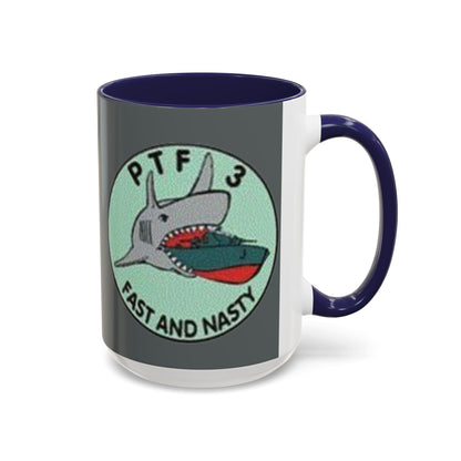 DNASM PTF-3 Grey Accent Mug by theGreenDragonTavern.shop
