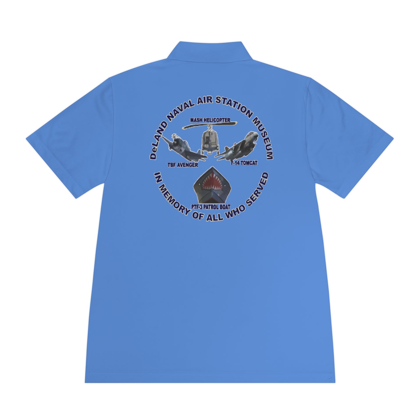 DNASM Student Art 2-Sided Sport Polo Shirt by theGreenDragonTavern.shop