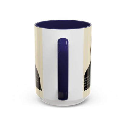 We hold these truths to be self-evident Parchment Yellow Accent Mug by theGreenDragonTavern.shop