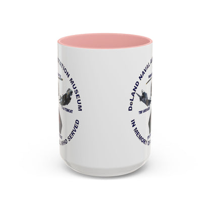 DNASM Student art White Accent Mug by theGreenDragonTavern.shop