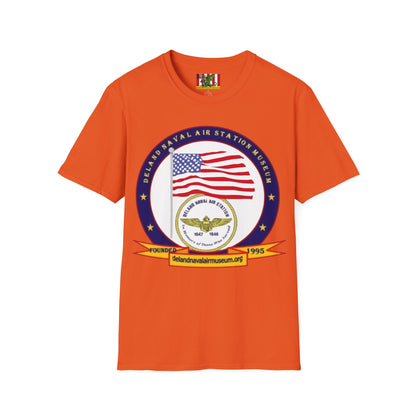 DeLand Naval Air Station Museum Lighter Colors Unisex T-Shirt by theGreenDragonTavern.shop