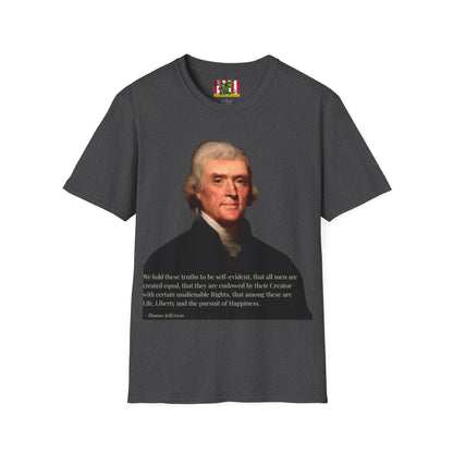 We hold these truths to be self-evident Dark colors Unisex T-Shirt by theGreenDragonTavern.shop