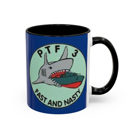 DNASM PTF-3 Blue Accent Mug by theGreenDragonTavern.shop
