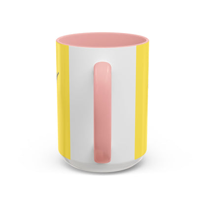 Hula Girl Packin' Heat Pineapple Accent Mug by theGreenDragonTavern.shop