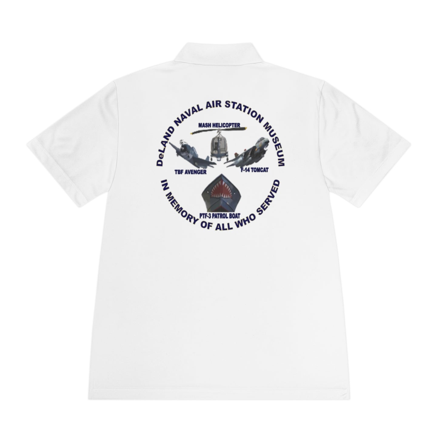 DNASM Student Art 2-Sided Sport Polo Shirt by theGreenDragonTavern.shop