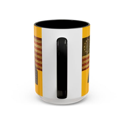 Washington's Earnest Prayer Yellow Accent Mug by theGreenDragonTavern.shop