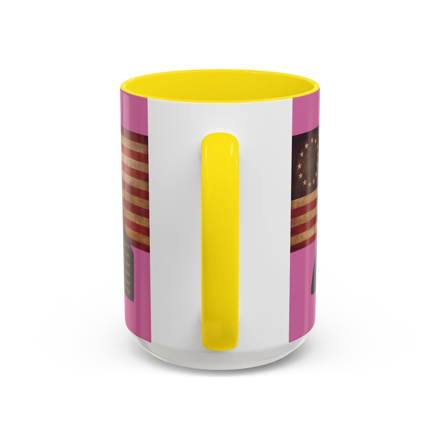Washington's Earnest Prayer Pink Accent Mug by theGreenDragonTavern.shop