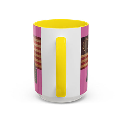 Washington's Earnest Prayer Pink Accent Mug by theGreenDragonTavern.shop
