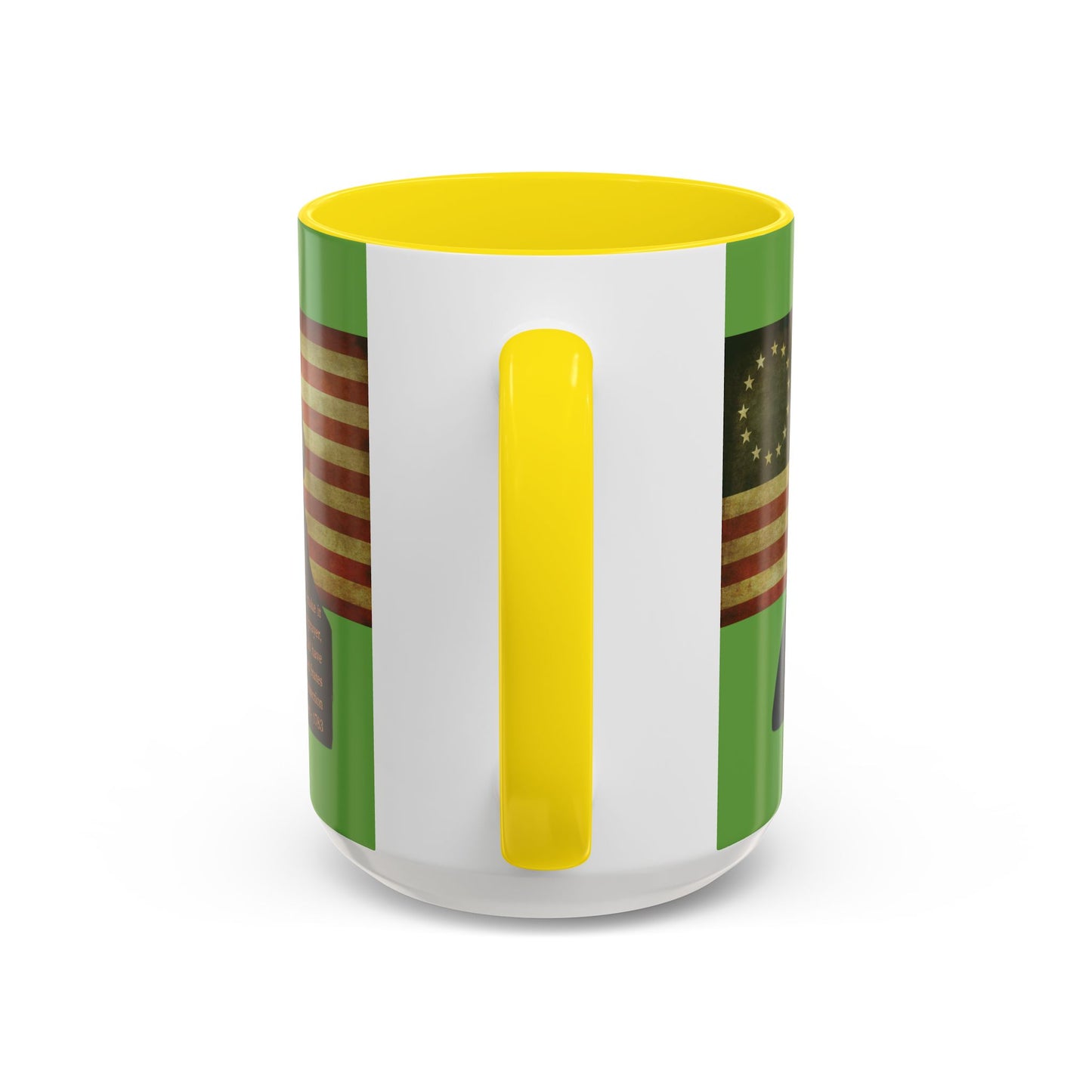 Washington's Earnest Prayer Green Accent Mug by theGreenDragonTavern.shop