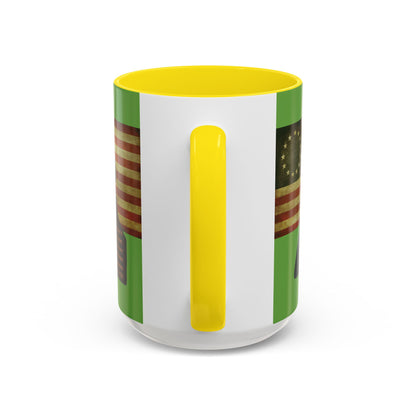 Washington's Earnest Prayer Green Accent Mug by theGreenDragonTavern.shop