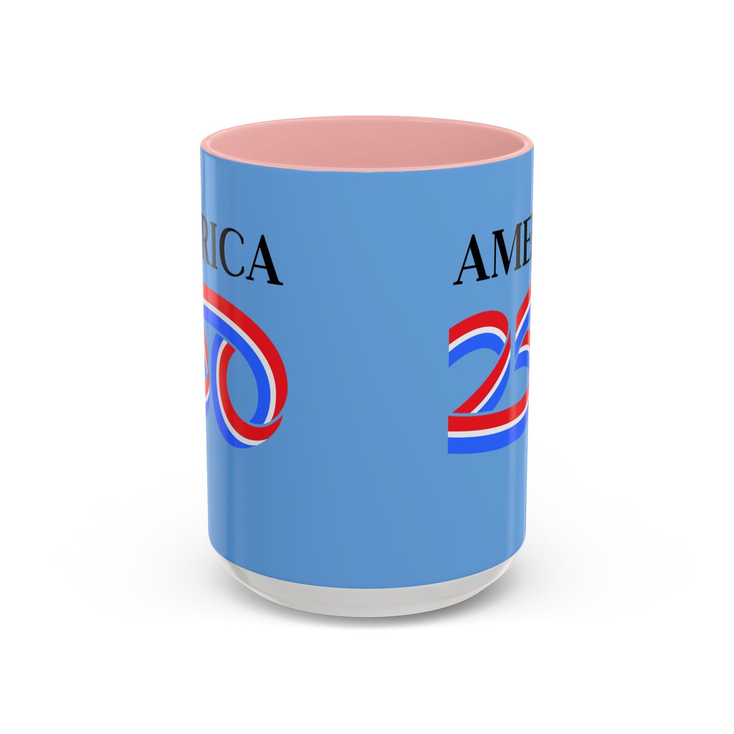 America 250 Light Blue Accent Mug by theGreenDragonTavern.shop
