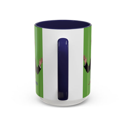 Trump...will be Trump Green Accent Mug by theGreenDragonTavern.shop