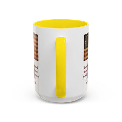 Deborah Sampson, America's Mulan White Accent Mug by theGreenDragonTavern.shop