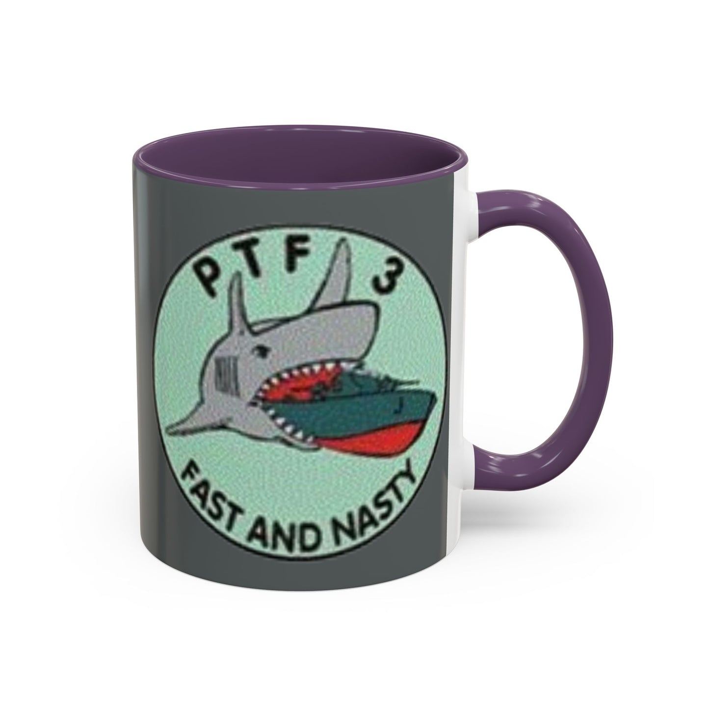 DNASM PTF-3 Grey Accent Mug by theGreenDragonTavern.shop