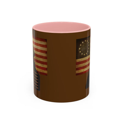 Washington's Earnest Prayer Brown Accent Mug by theGreenDragonTavern.shop