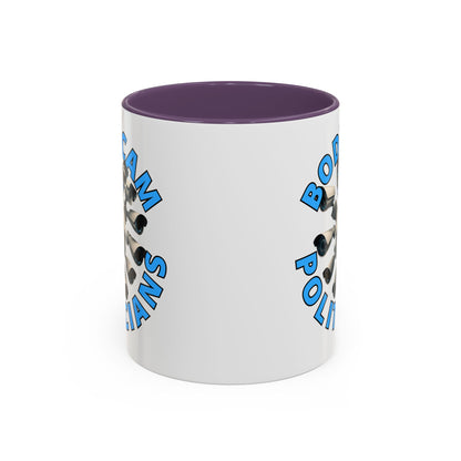 Bodycam the Politicians Cameras White Accent Mug by theGreenDragonTavern.shop