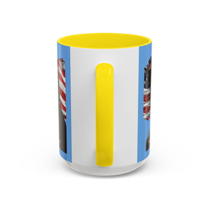 "I Have a Dream" MLKJr Blue Accent Mug by theGreenDragonTavern.shop