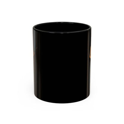 Hula Girl Packin' Heat Black Accent Mug by theGreenDragonTavern.shop