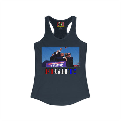 Fight! Women's Racerback Tank Top by theGreenDragonTavern.shop