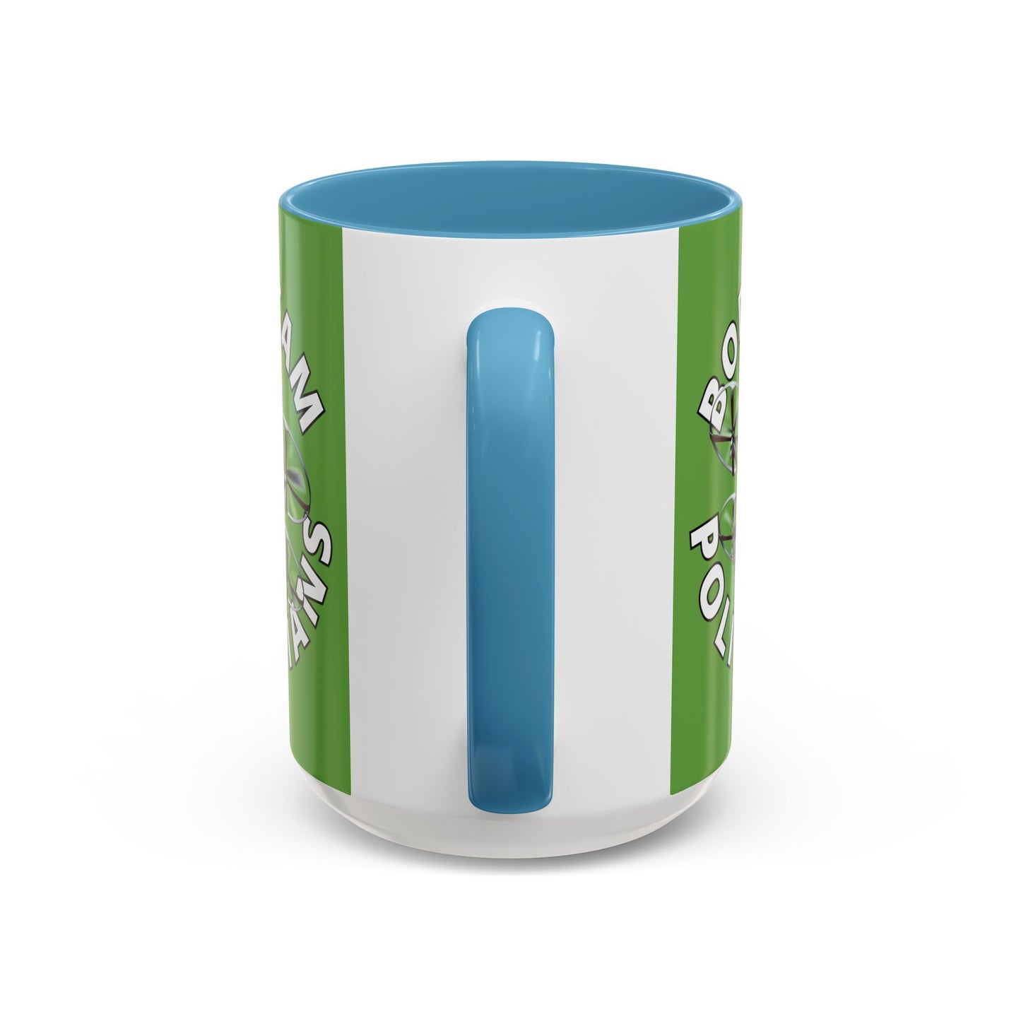 Bodycam the Politicians Drone Green Accent Mug by theGreenDragonTavern.shop