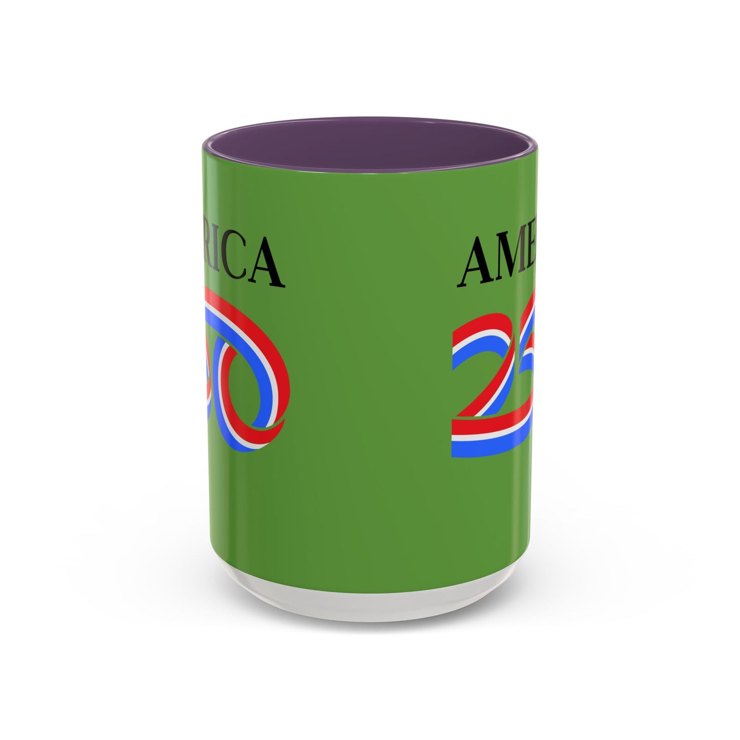 America 250 Green Accent Mug by theGreenDragonTavern.shop