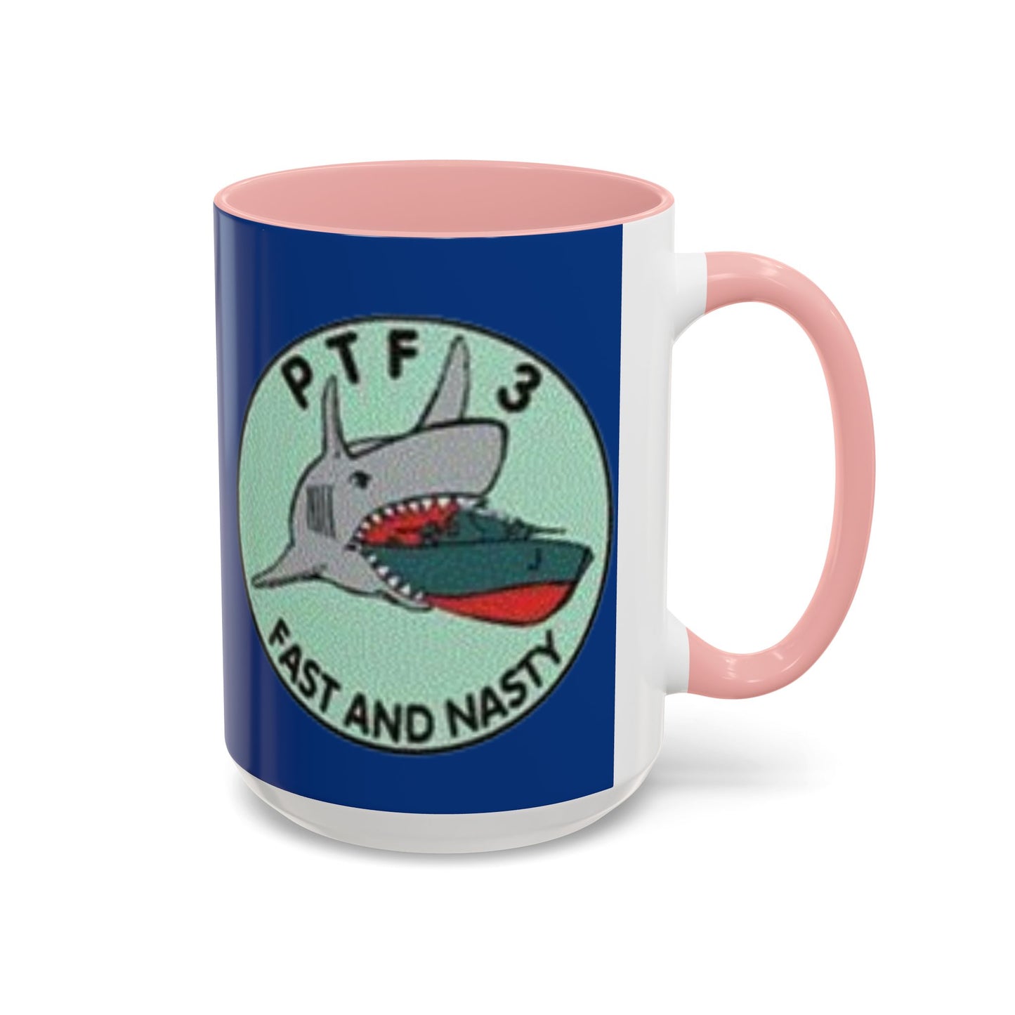 DNASM PTF-3 Blue Accent Mug by theGreenDragonTavern.shop