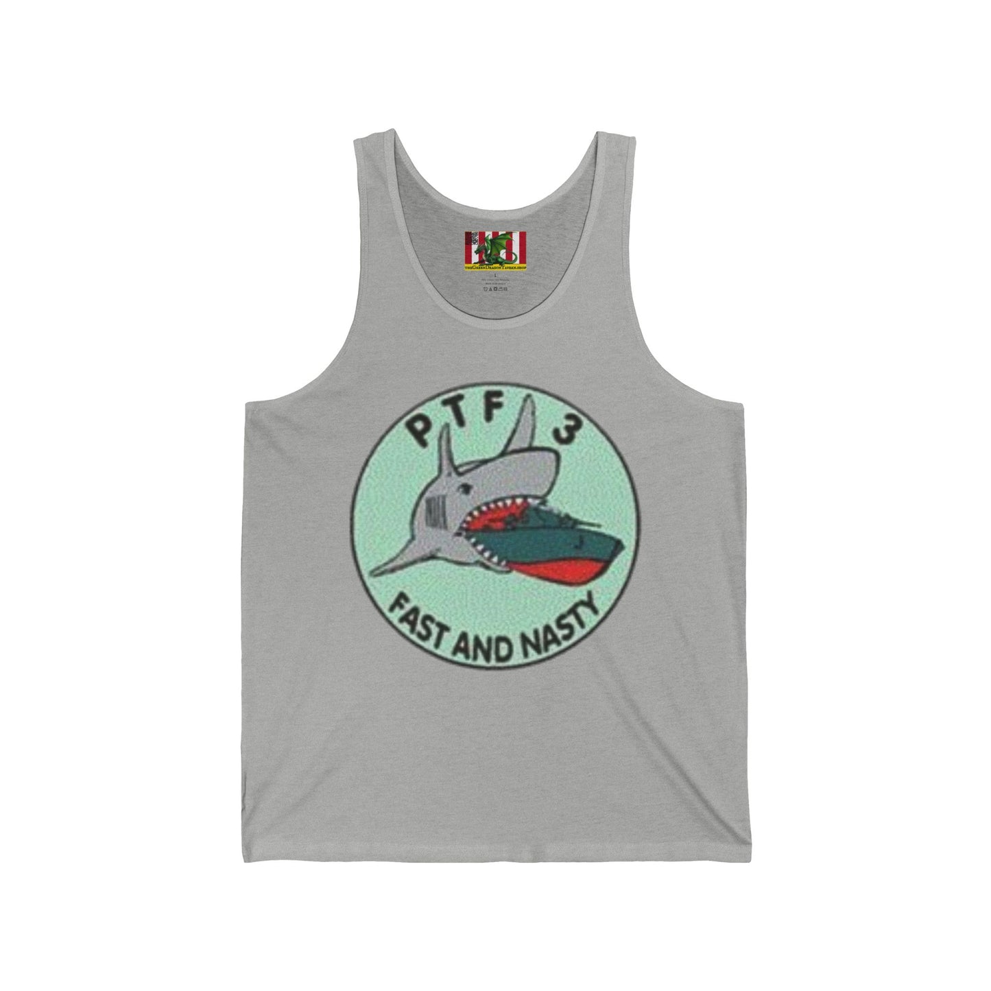 DNASM PTF-3 Unisex Jersey Tank Top by theGreenDragonTavern.shop