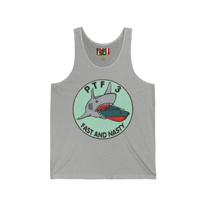 DNASM PTF-3 Unisex Jersey Tank Top by theGreenDragonTavern.shop