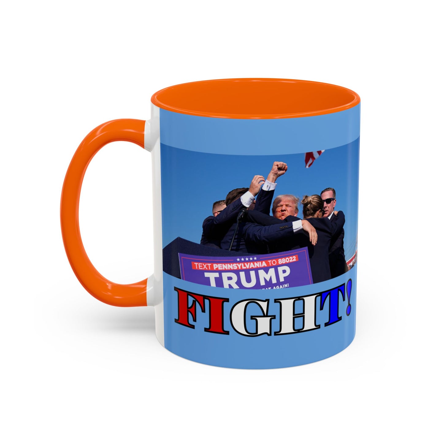 Fight! Accent Mug by theGreenDragonTavern.shop