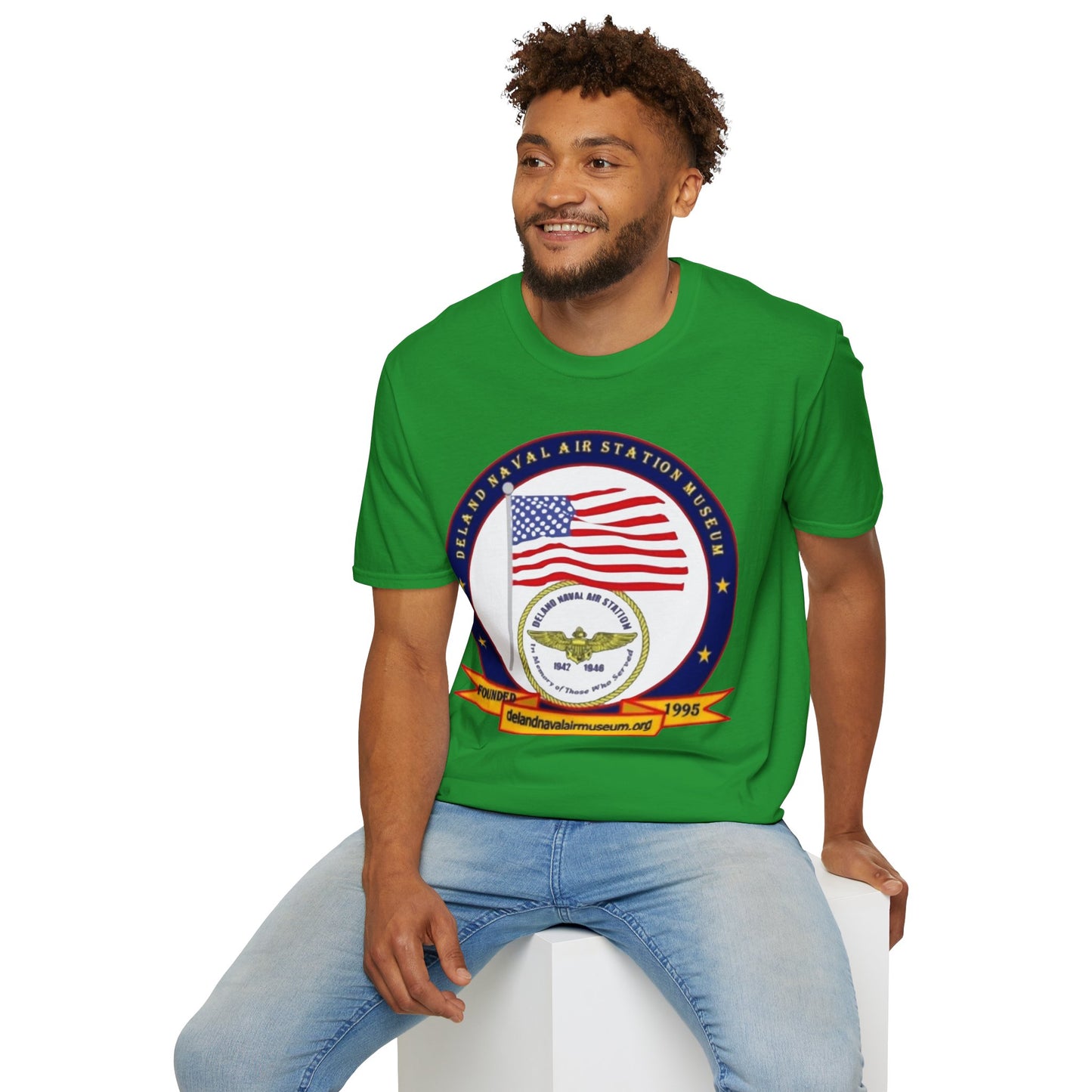 DeLand Naval Air Station Museum Darker Colors Unisex T-Shirt by theGreenDragonTavern.shop