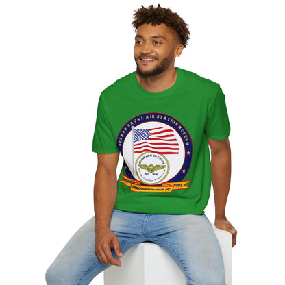 DeLand Naval Air Station Museum Darker Colors Unisex T-Shirt by theGreenDragonTavern.shop