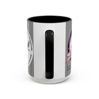 DNASM 2-sided, Founding & Student Art w/WhiteBG Grey Accent Mug by theGreenDragonTavern.shop
