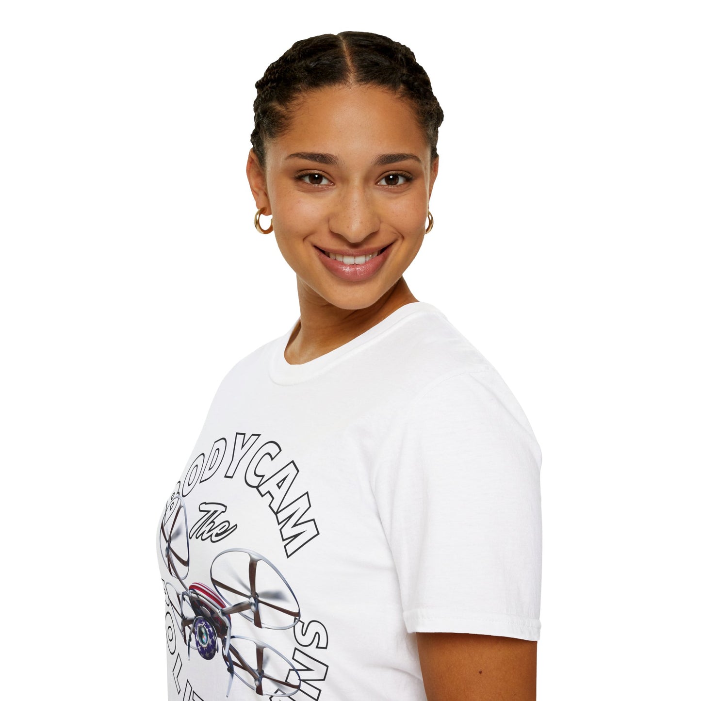Bodycam the Politicians Drone Light colors Unisex T-Shirt by theGreenDragonTavern.shop