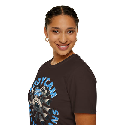 Bodycam the Politicians Cameras Dark colors Unisex T-Shirt by theGreenDragonTavern.shop