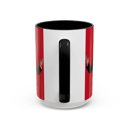 Trump...will be Trump Red Accent Mug by theGreenDragonTavern.shop