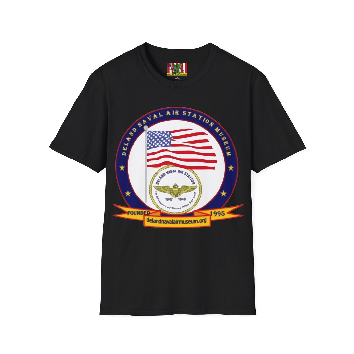 DeLand Naval Air Station Museum Darker Colors Unisex T-Shirt by theGreenDragonTavern.shop