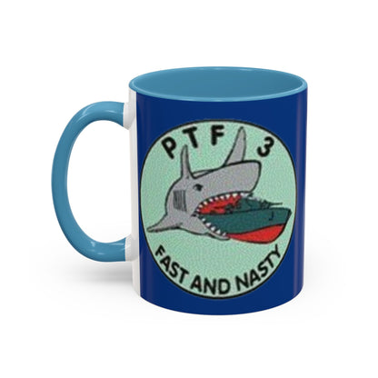 DNASM PTF-3 Blue Accent Mug by theGreenDragonTavern.shop