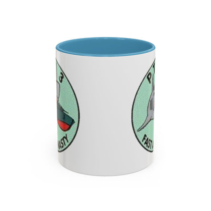 DNASM PTF-3 White Accent Mug by theGreenDragonTavern.shop