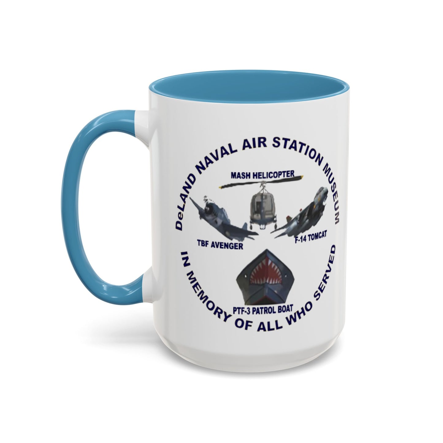 DNASM Student art White Accent Mug by theGreenDragonTavern.shop