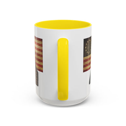 Washington's Earnest Prayer White Accent Mug by theGreenDragonTavern.shop