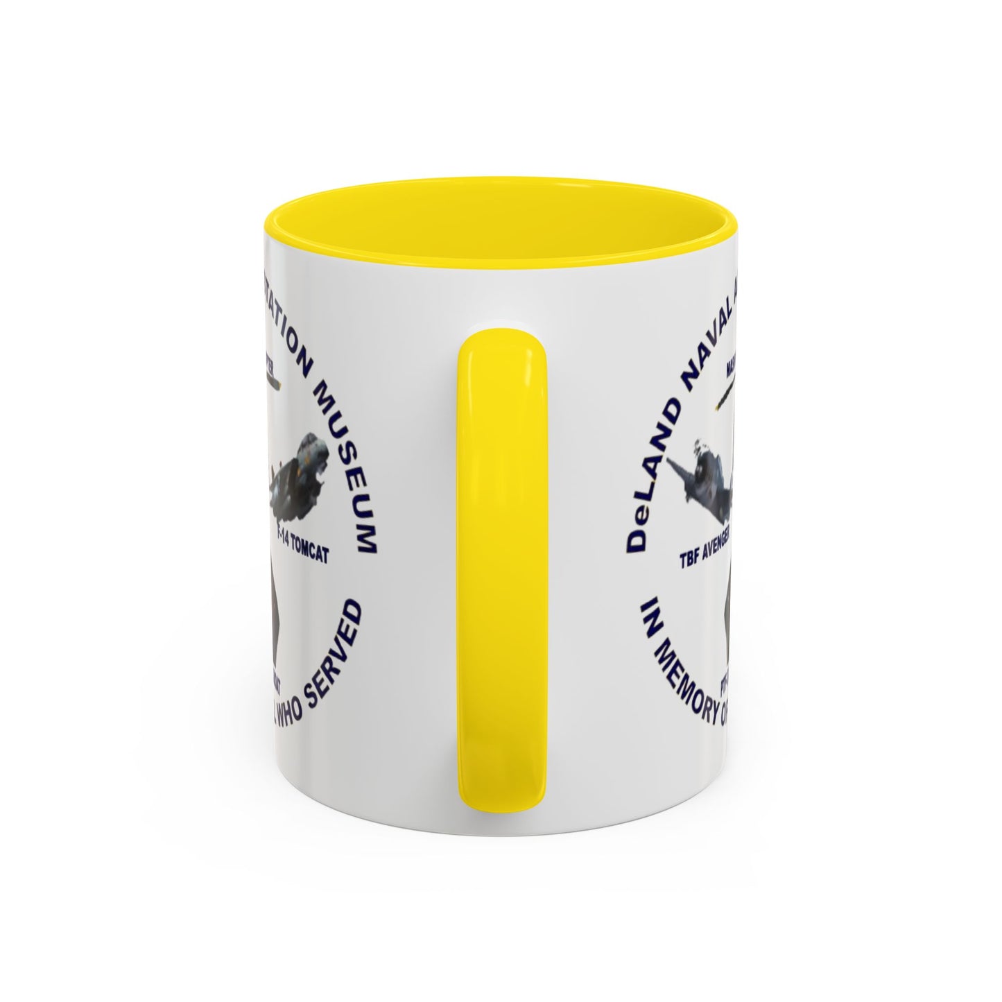 DNASM Student art White Accent Mug by theGreenDragonTavern.shop